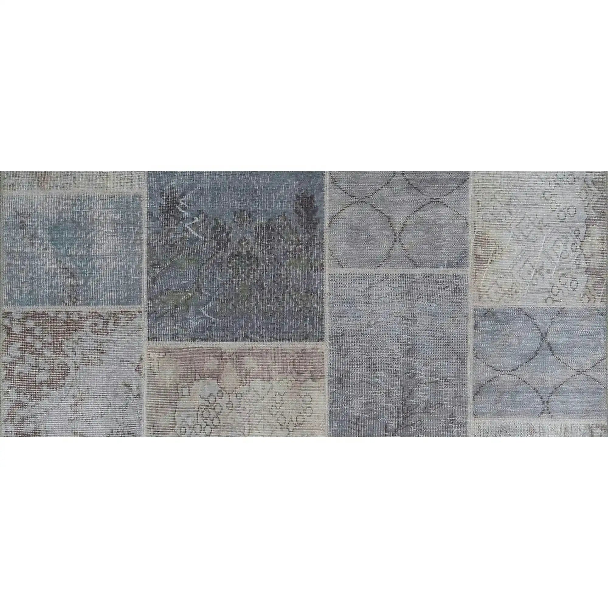 Covor JAZZ CHENILLE, 75x150 cm, forma dreptunghiulara, poliester, gri, AL 83