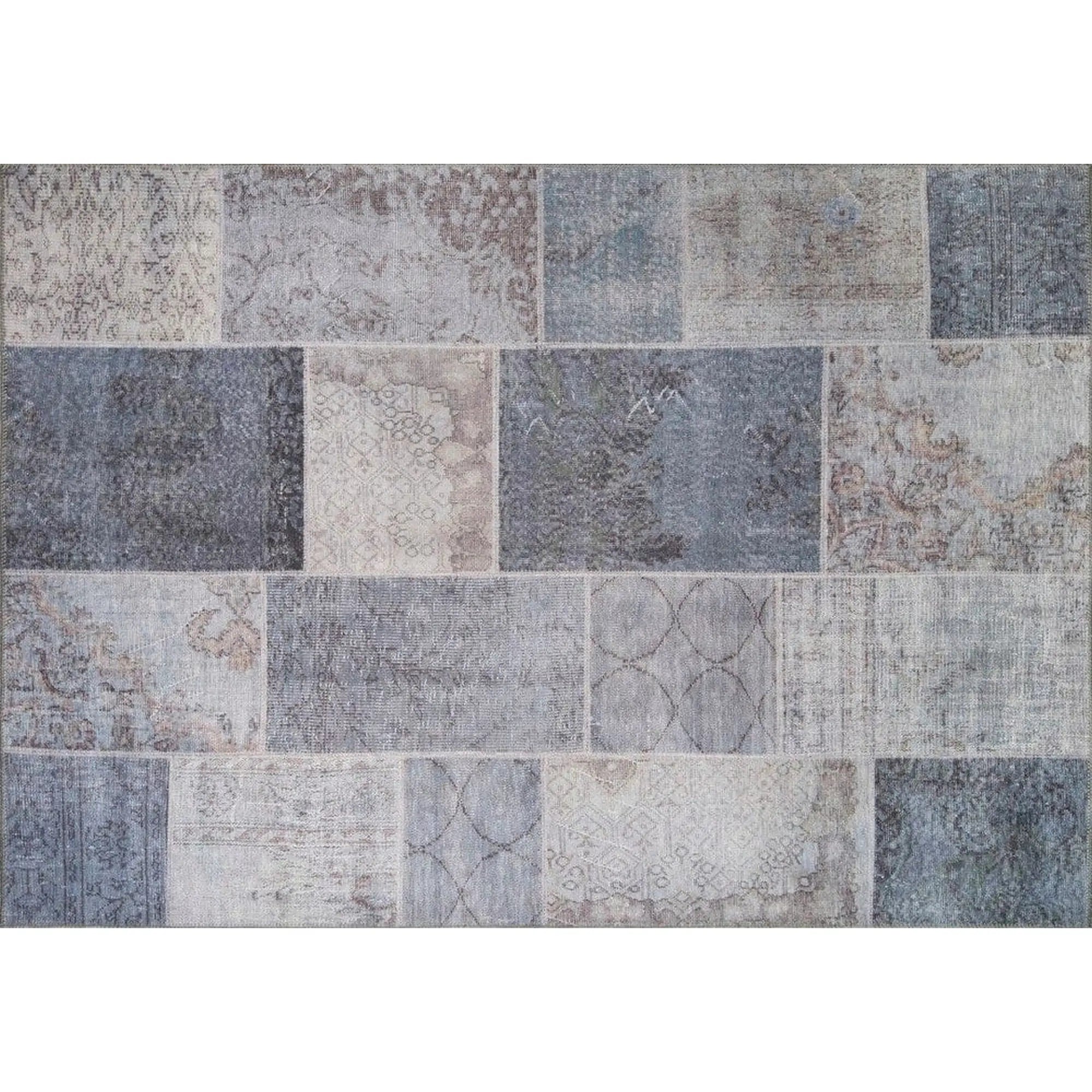Covor JAZZ CHENILLE, 75x150 cm, forma dreptunghiulara, poliester, gri, AL 83