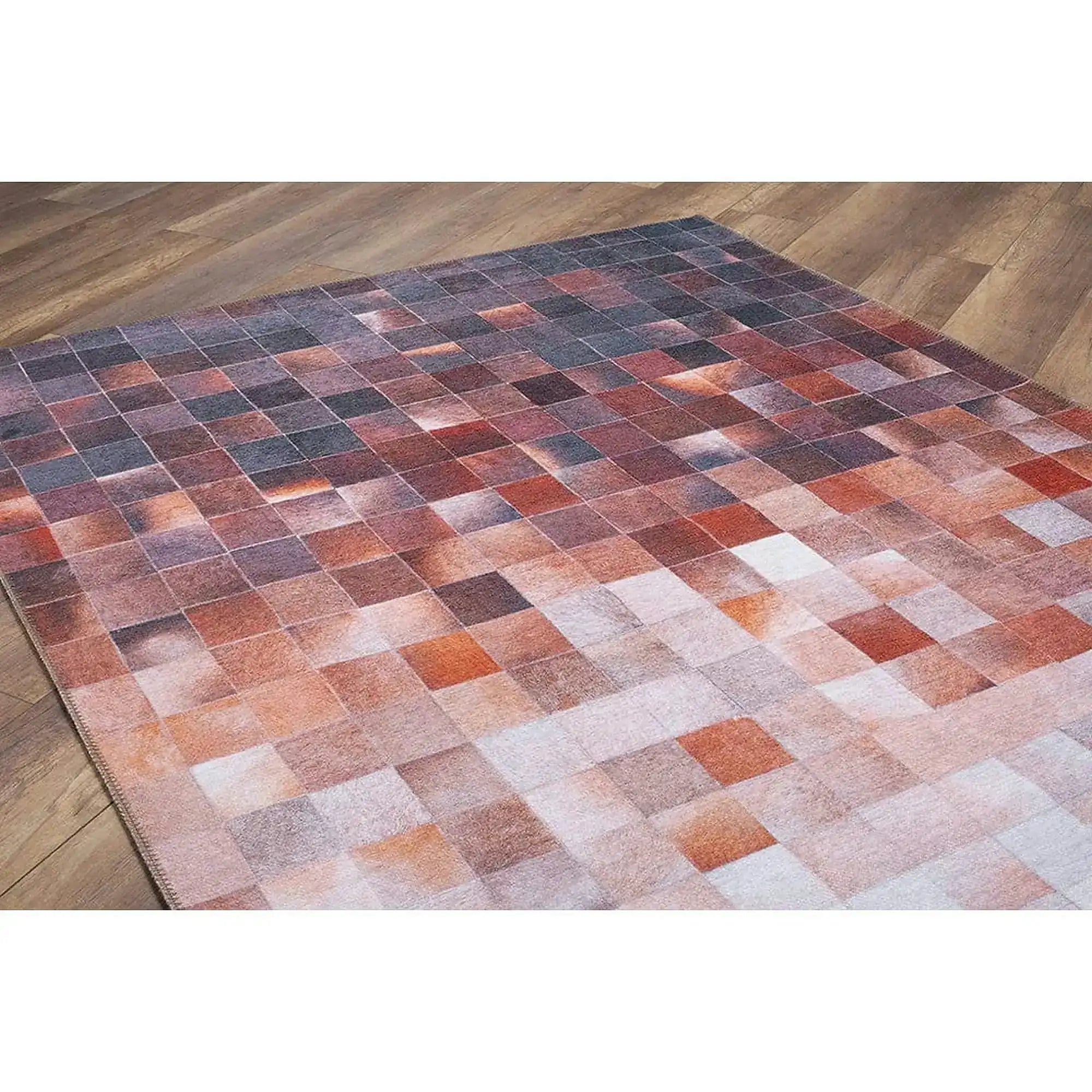 Covor JAZZ CHENILLE, 75x150 cm, forma dreptunghiulara, poliester, multicolor, AL 154