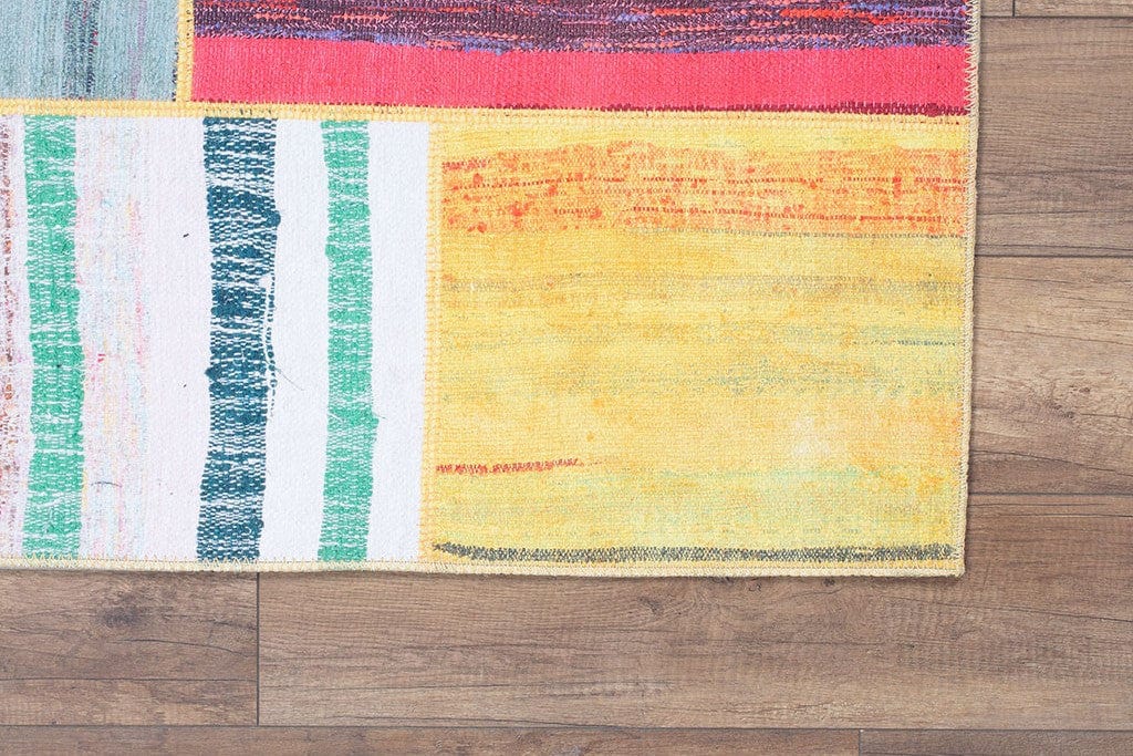 Covor JAZZ CHENILLE, 75x150 cm, forma dreptunghiulara, poliester, multicolor, AL 48