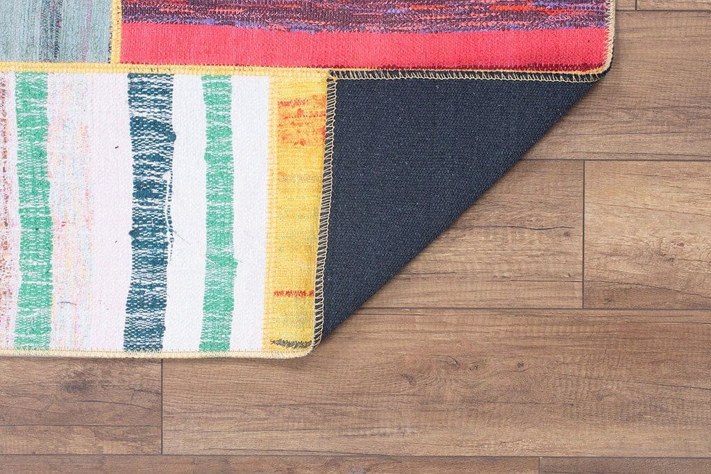 Covor JAZZ CHENILLE, 75x150 cm, forma dreptunghiulara, poliester, multicolor, AL 48