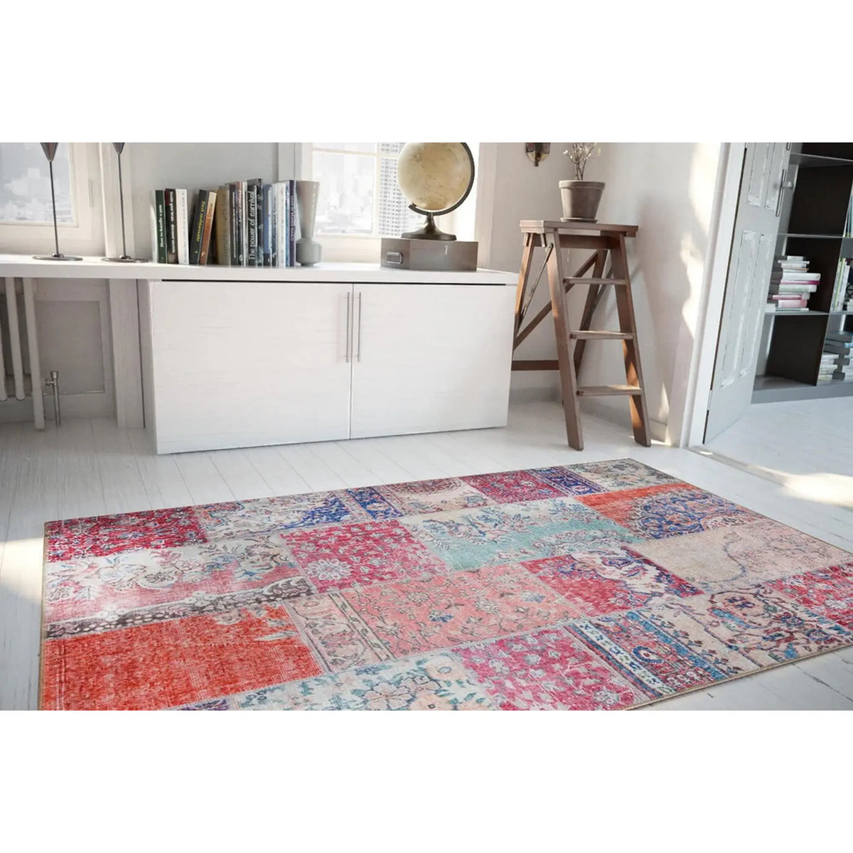 Covor JAZZ CHENILLE, 75x150 cm, forma dreptunghiulara, poliester, multicolor, AL 82