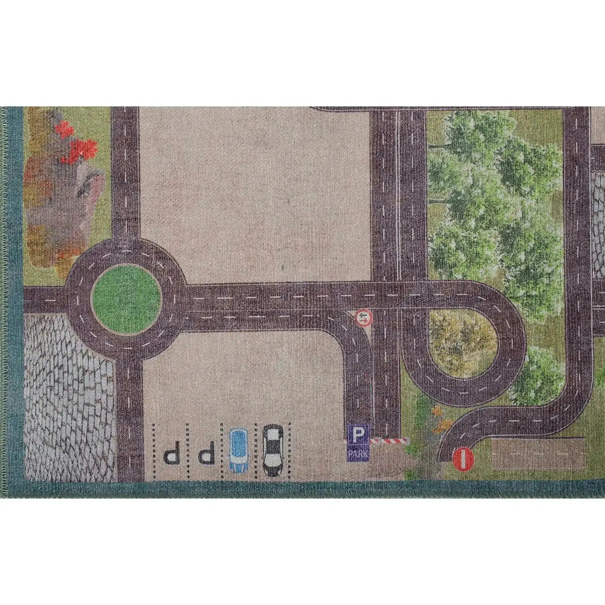 Covor MINOR CHENILLE, 75x150 cm, forma dreptunghiulara, poliester, multicolor, AL 107