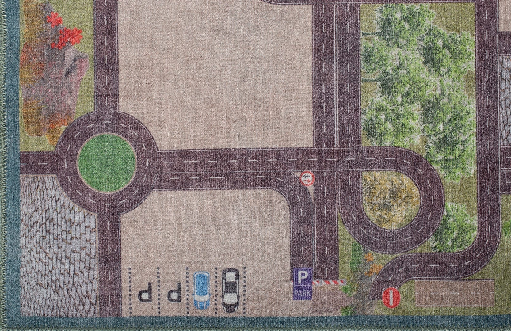 Covor MINOR CHENILLE, 75x150 cm, forma dreptunghiulara, poliester, multicolor, AL 107