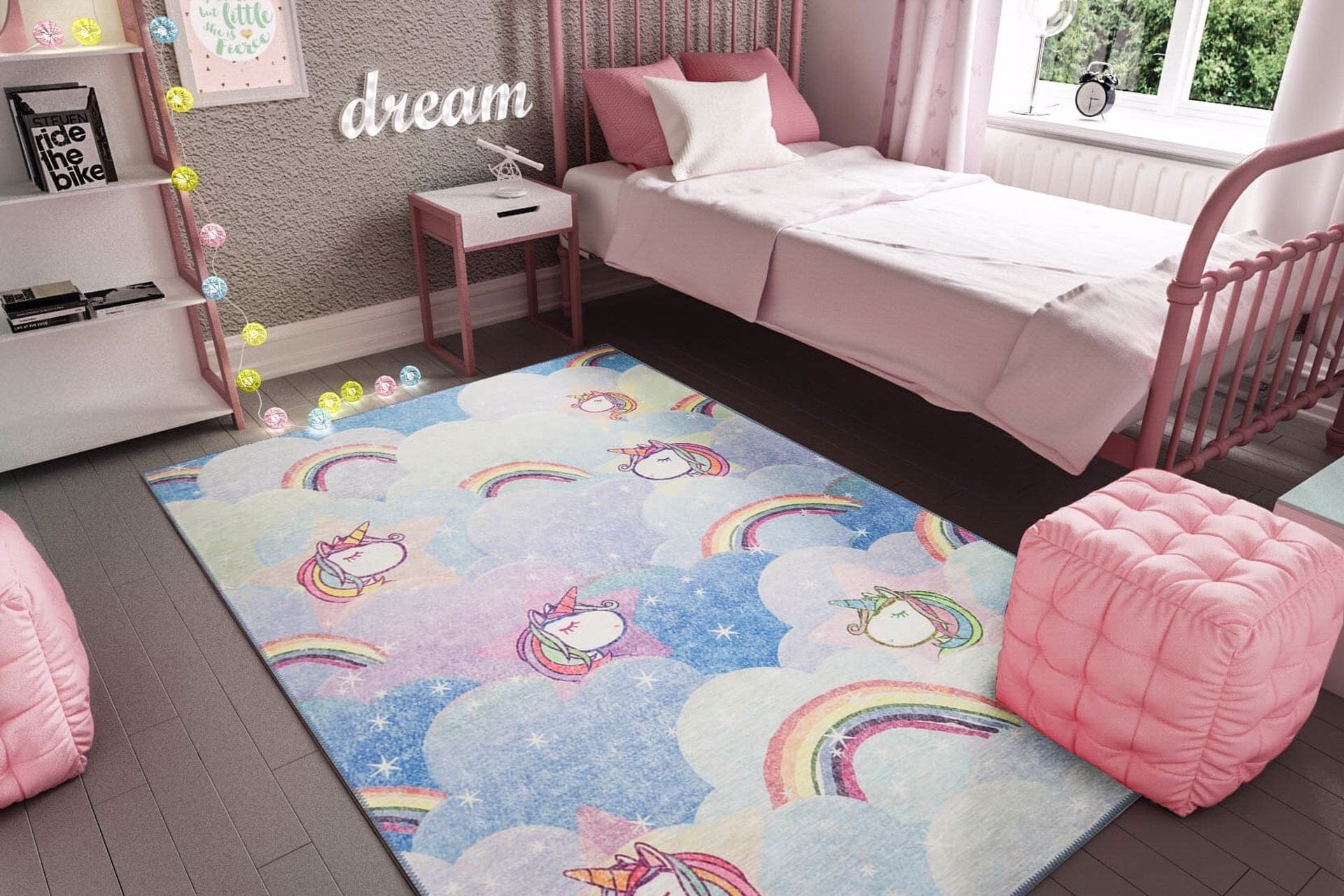 Covor MINOR CHENILLE, 75x150 cm, forma dreptunghiulara, poliester, multicolor, AL 108