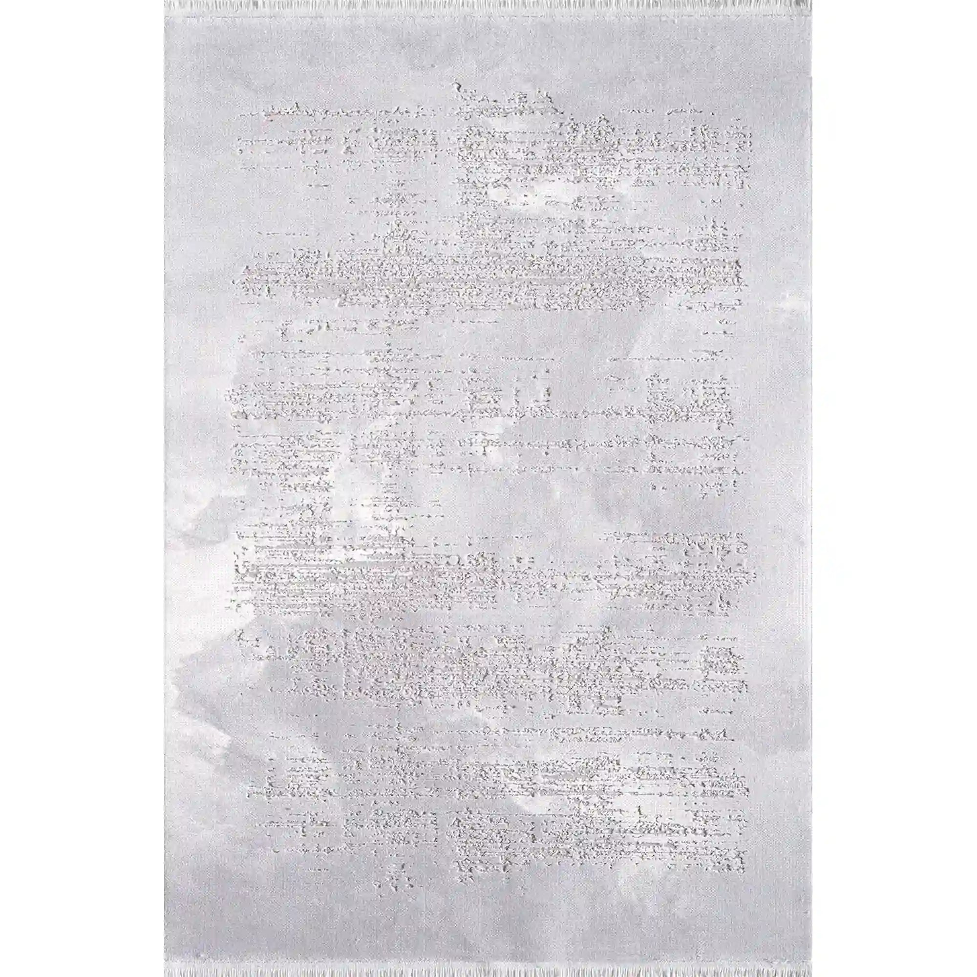 Covor MURANO 06431D, 160x230 cm, forma dreptunghiulara, acril, gri/crem