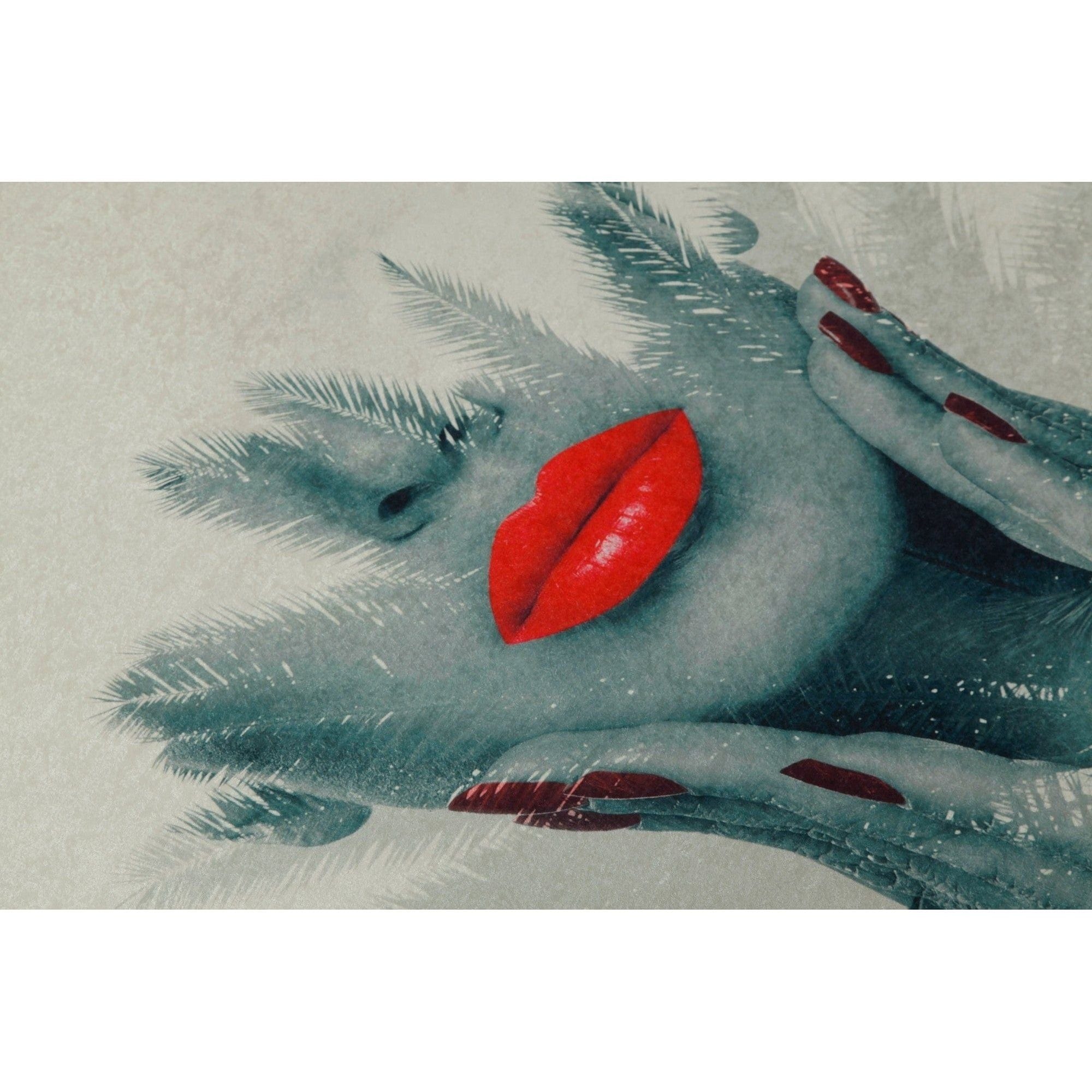 Covor OAKLEE, 160x230 cm, forma dreptunghiulara, poliester, gri cu imprimeu