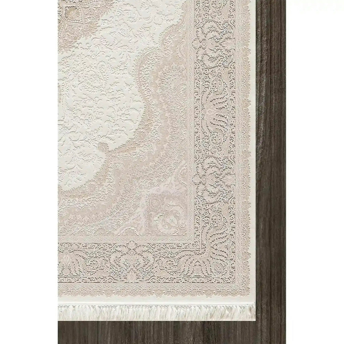 Covor PALACE 05202C, 160x230 cm, forma dreptunghiulara, fibre sintetice, crem/maro deschis