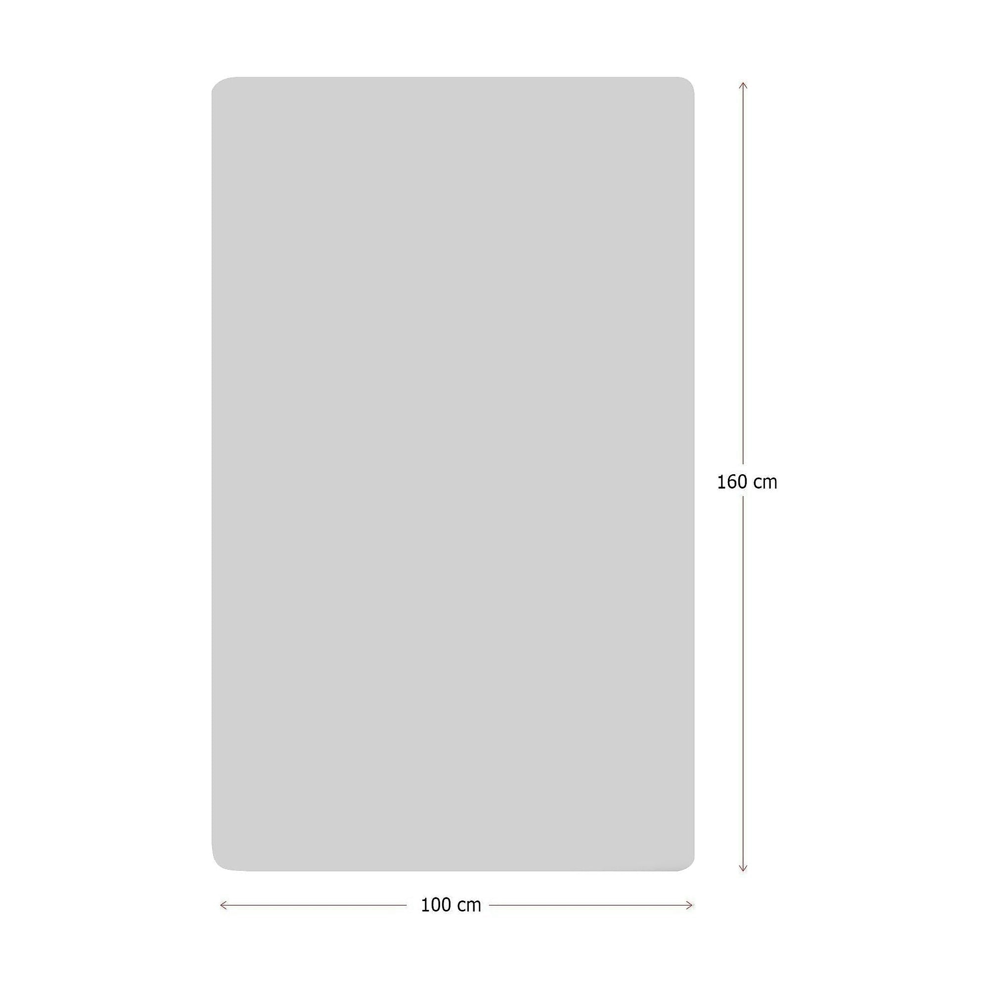 Covor PRETTY, 100x160 cm, forma dreptunghiulara, poliester/stofa catifelata, roz