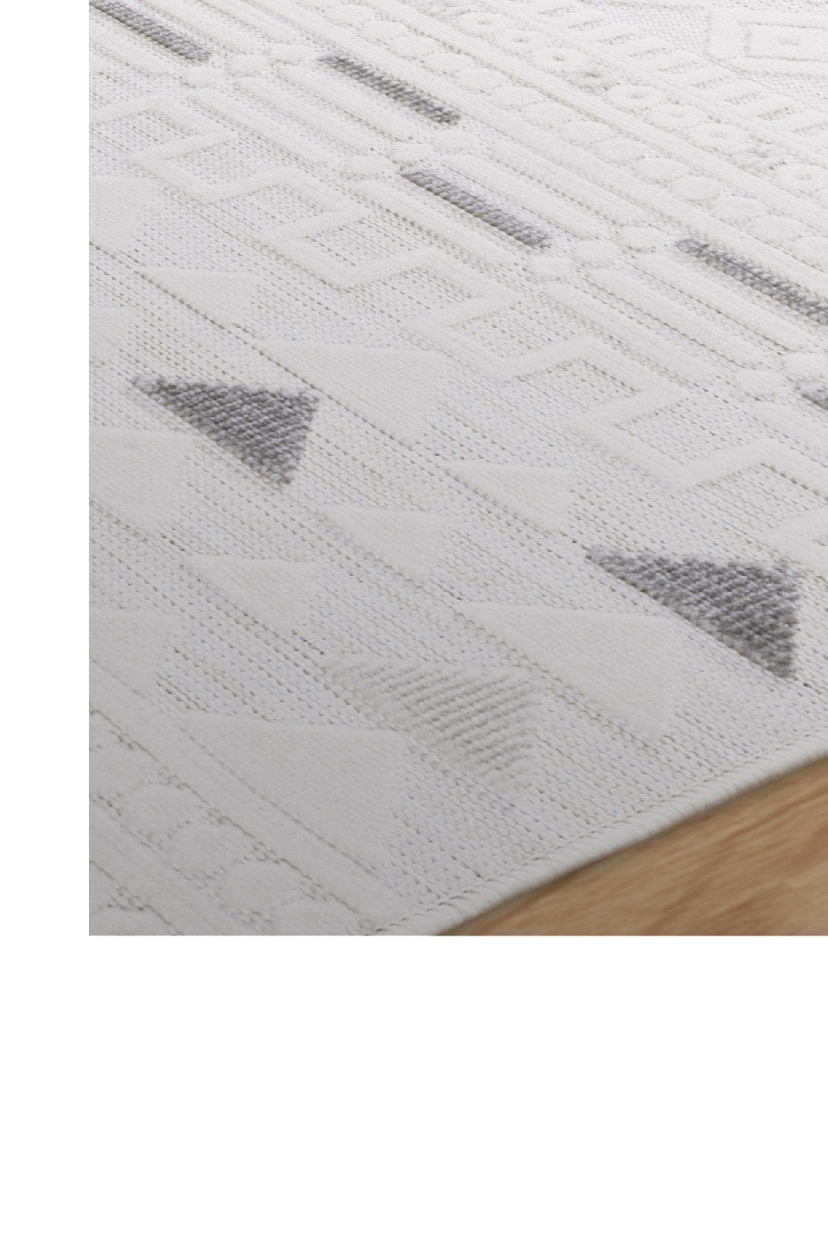 Covor SAND, 50x80 cm, forma dreptunghiulara, polipropilena, crem, 65550A