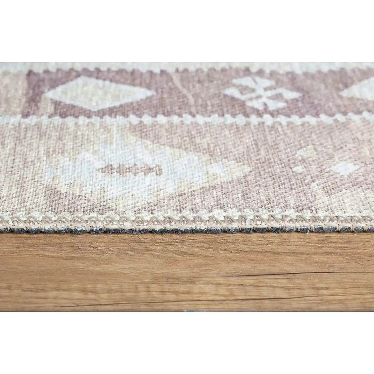 Covor SOUL CHENILLE, 75x150 cm, forma dreptunghiulara, poliester, bej, AL 182
