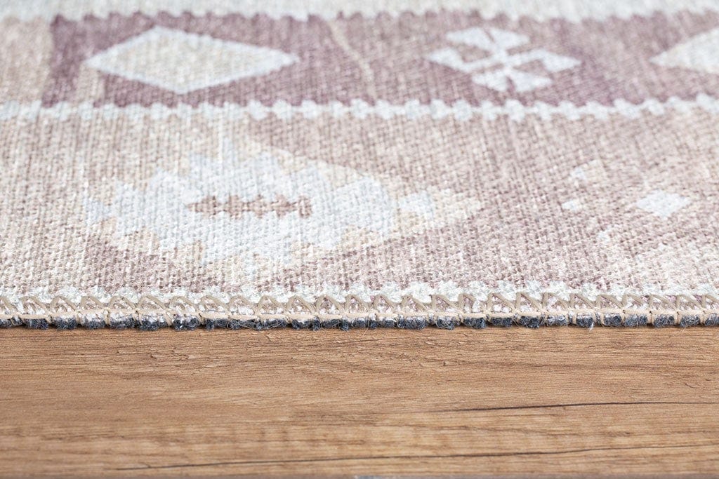 Covor SOUL CHENILLE, 75x150 cm, forma dreptunghiulara, poliester, bej, AL 182