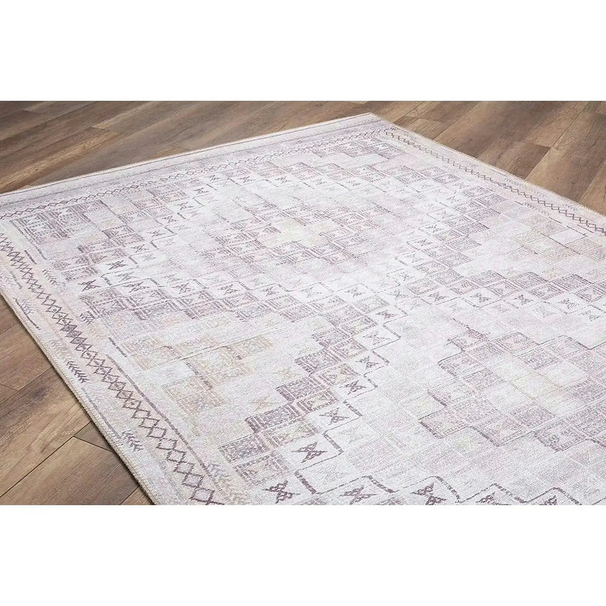 Covor SOUL CHENILLE, 75x150 cm, forma dreptunghiulara, poliester, bej, AL 183