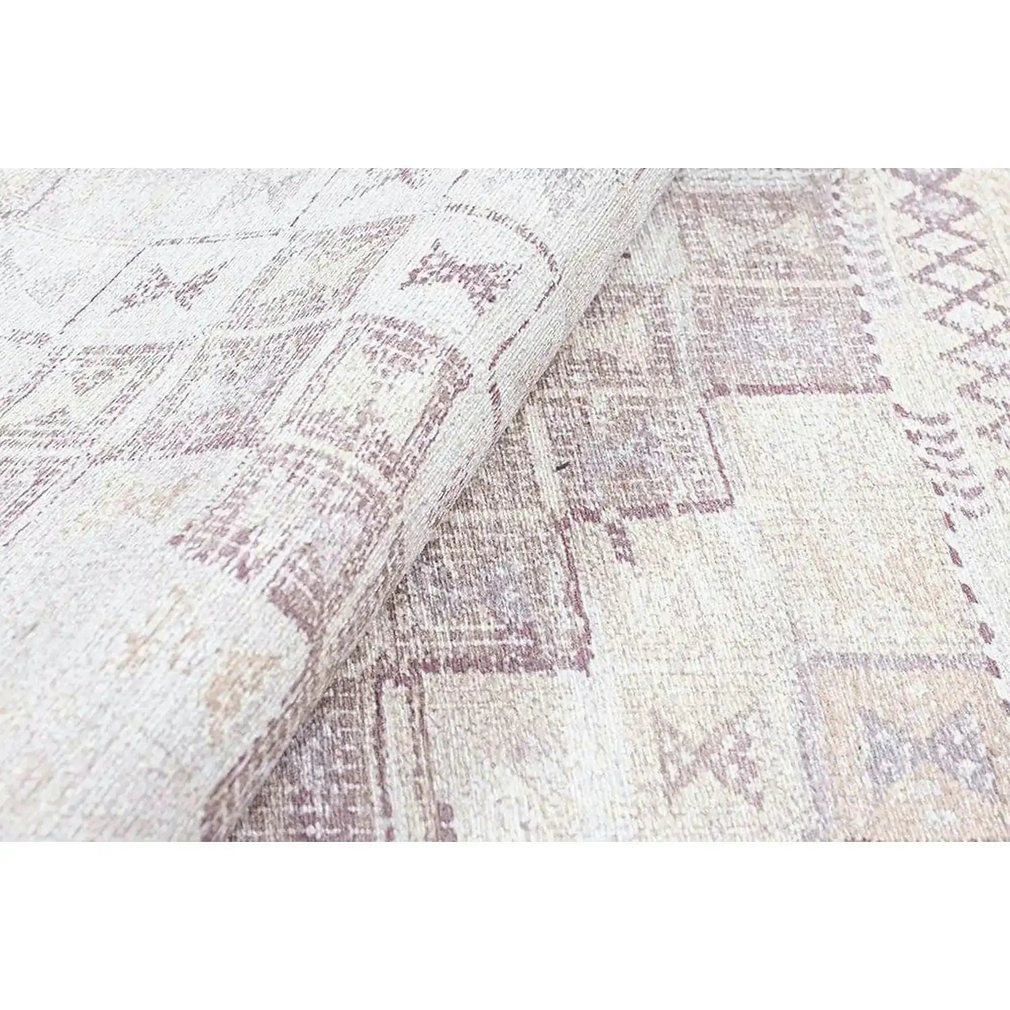 Covor SOUL CHENILLE, 75x150 cm, forma dreptunghiulara, poliester, bej, AL 183