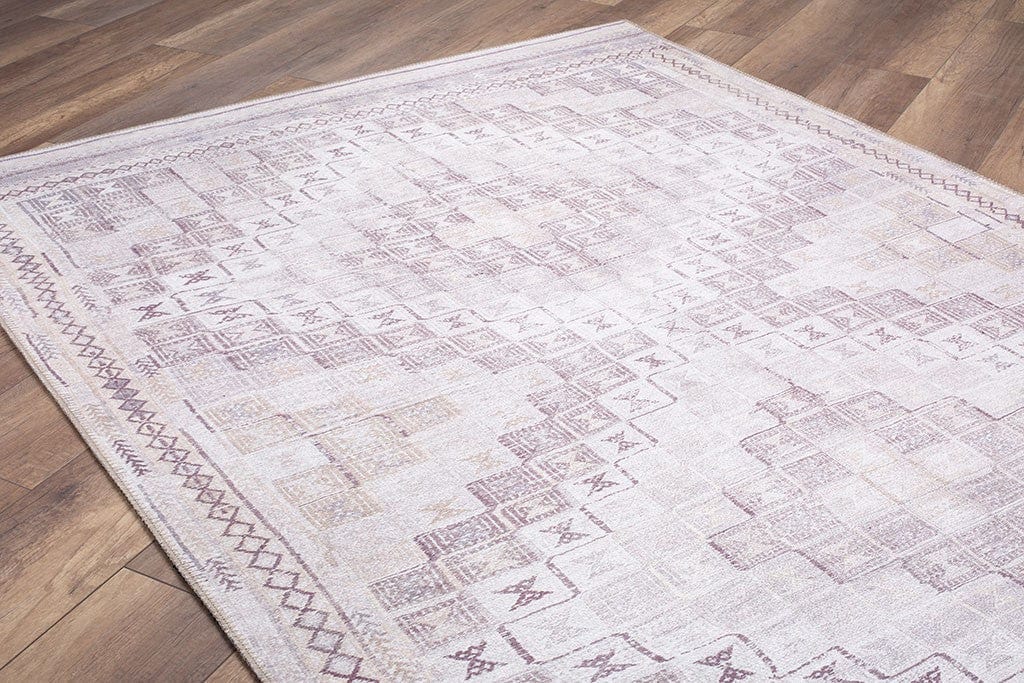 Covor SOUL CHENILLE, 75x150 cm, forma dreptunghiulara, poliester, bej, AL 183