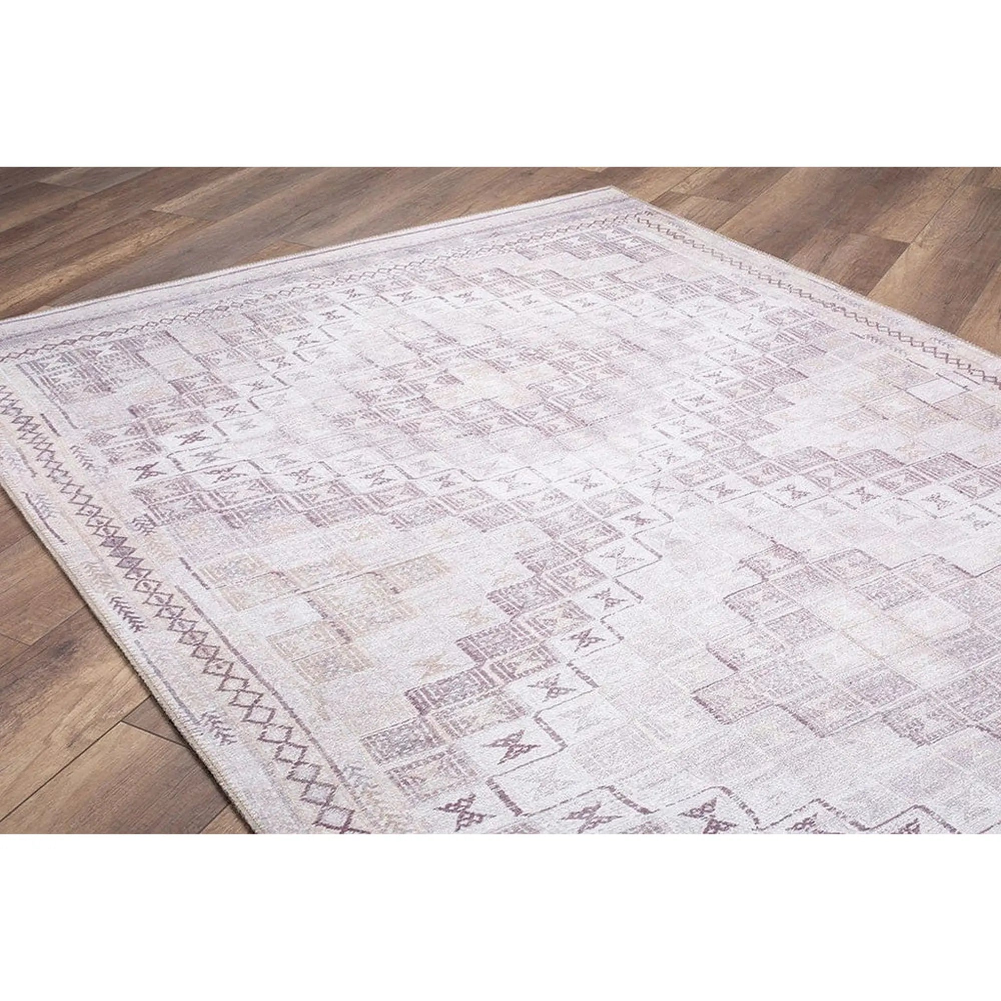 Covor SOUL CHENILLE, 75x150 cm, forma dreptunghiulara, poliester, bej, AL 183