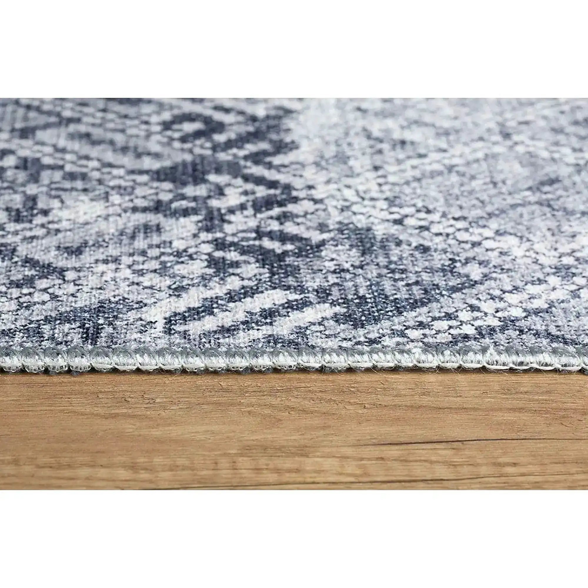 Covor SOUL CHENILLE, 75x150 cm, forma dreptunghiulara, poliester, gri, AL 54
