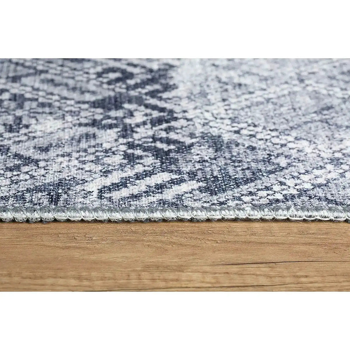 Covor SOUL CHENILLE, 75x150 cm, forma dreptunghiulara, poliester, gri, AL 54