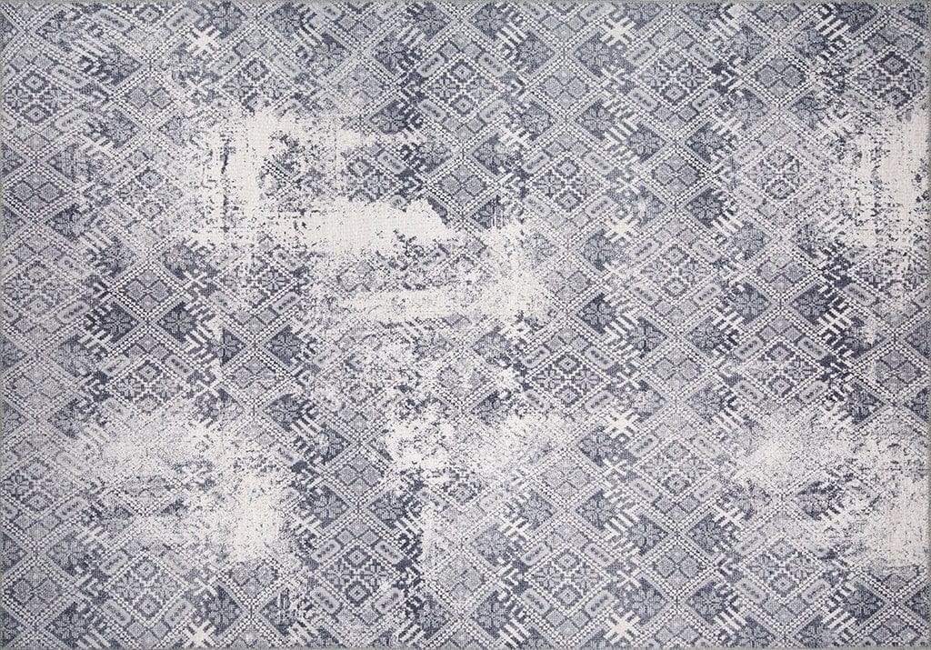 Covor SOUL CHENILLE, 75x150 cm, forma dreptunghiulara, poliester, gri, AL 54