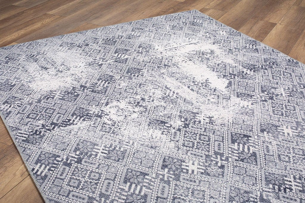 Covor SOUL CHENILLE, 75x150 cm, forma dreptunghiulara, poliester, gri, AL 54