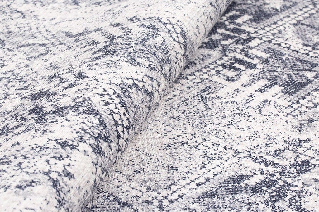 Covor SOUL CHENILLE, 75x150 cm, forma dreptunghiulara, poliester, gri, AL 54