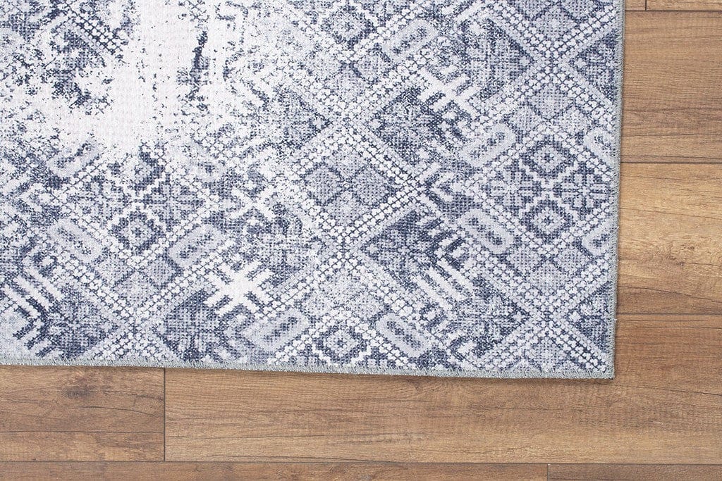 Covor SOUL CHENILLE, 75x150 cm, forma dreptunghiulara, poliester, gri, AL 54