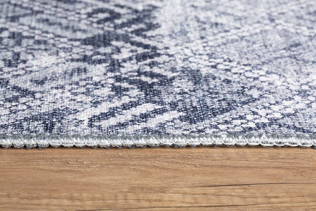 Covor SOUL CHENILLE, 75x150 cm, forma dreptunghiulara, poliester, gri, AL 54