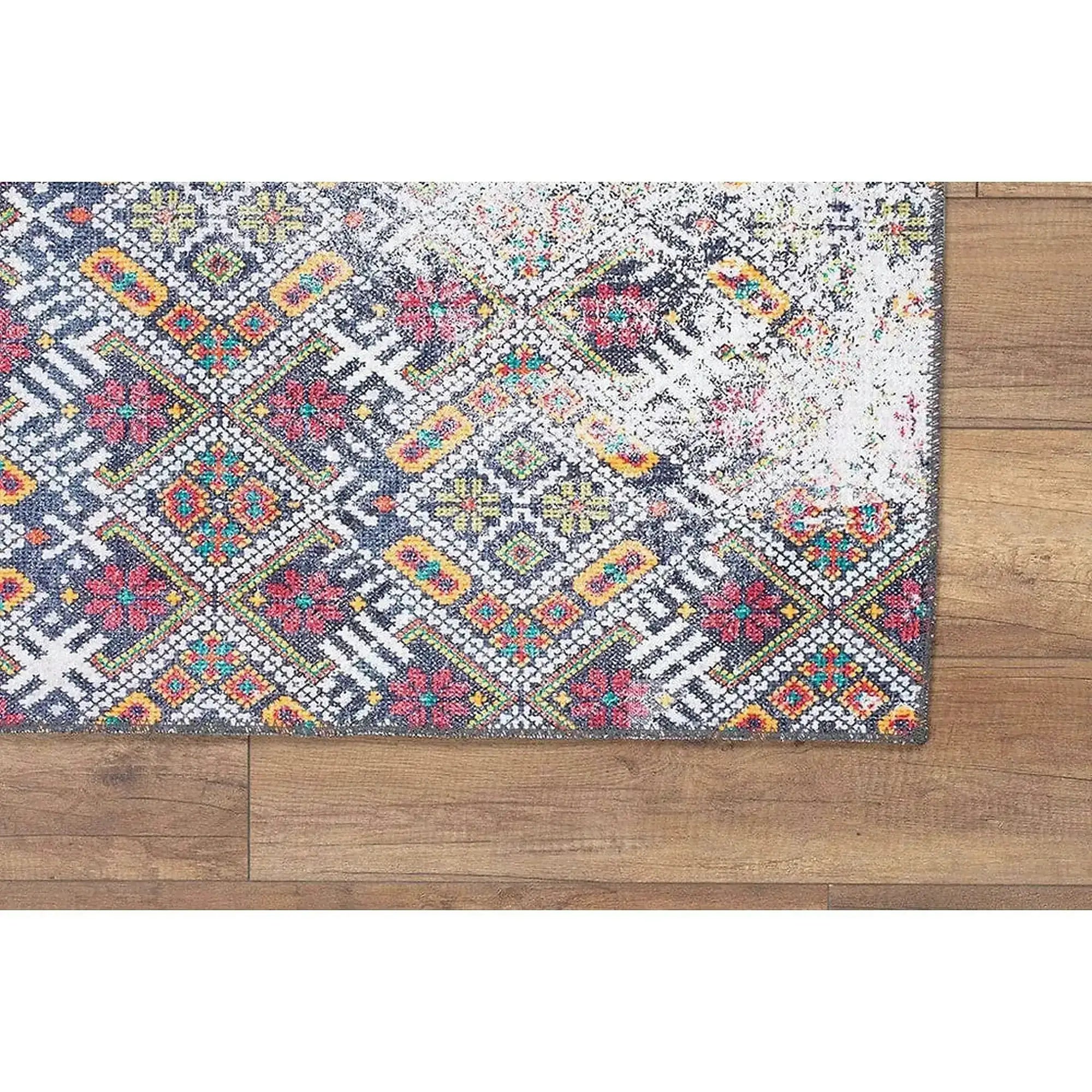 Covor SOUL CHENILLE, 75x150 cm, forma dreptunghiulara, poliester, multicolor, AL 12
