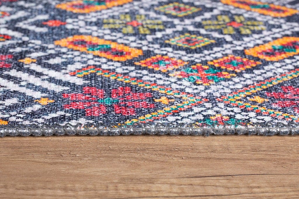 Covor SOUL CHENILLE, 75x150 cm, forma dreptunghiulara, poliester, multicolor, AL 12