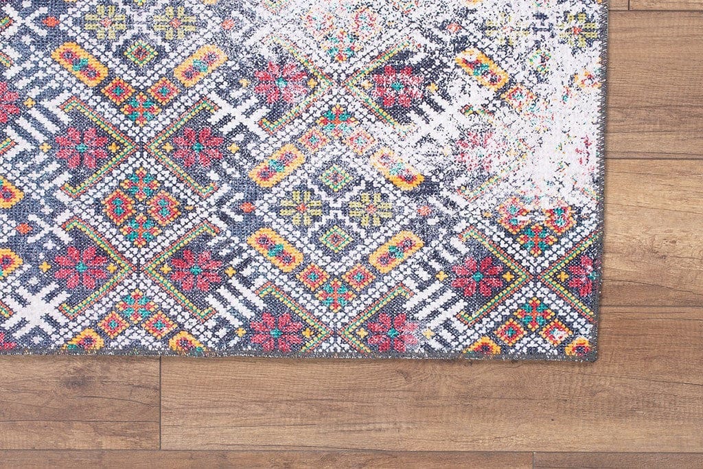 Covor SOUL CHENILLE, 75x150 cm, forma dreptunghiulara, poliester, multicolor, AL 12