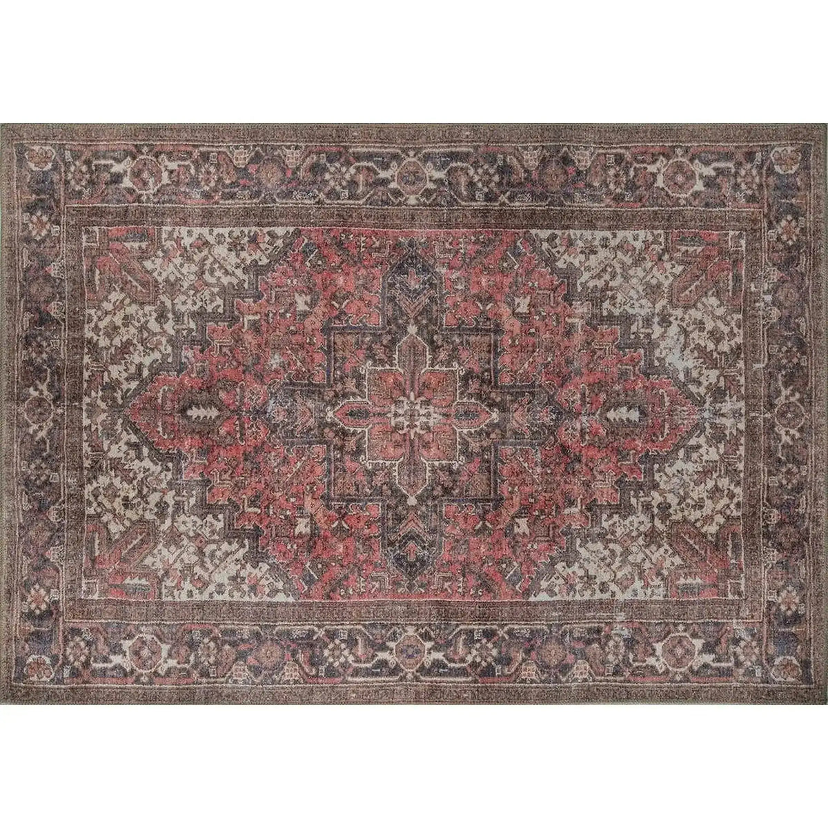Covor SOUL CHENILLE, 75x150 cm, forma dreptunghiulara, poliester, multicolor, AL 122