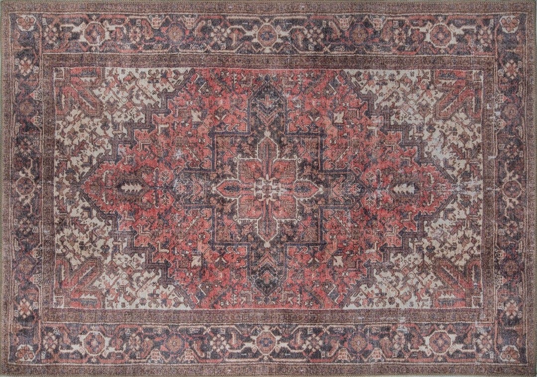 Covor SOUL CHENILLE, 75x150 cm, forma dreptunghiulara, poliester, multicolor, AL 122