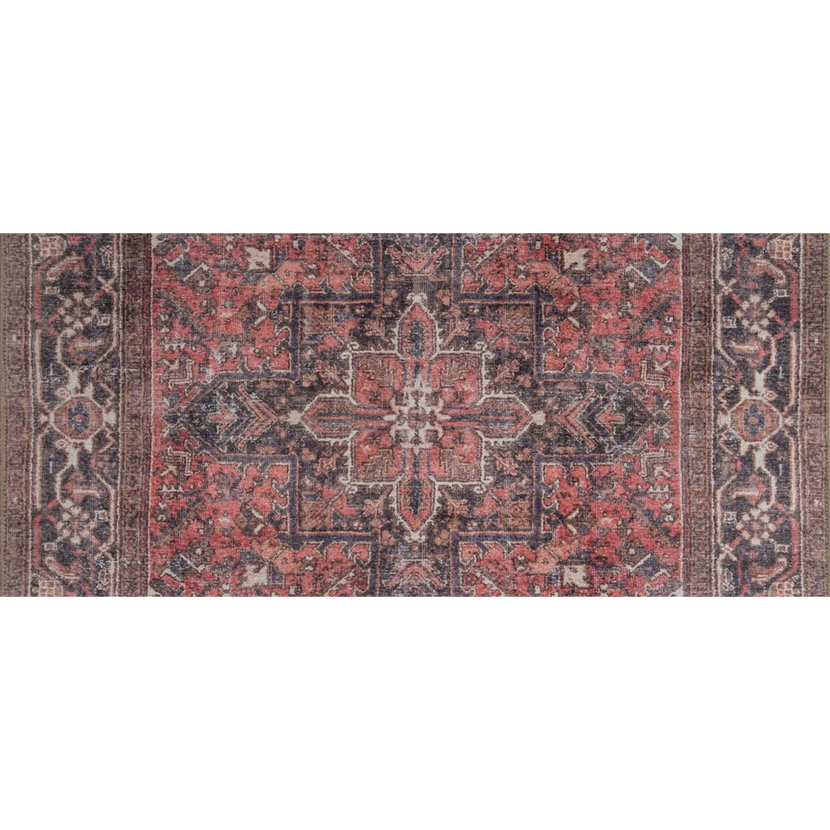 Covor SOUL CHENILLE, 75x150 cm, forma dreptunghiulara, poliester, multicolor, AL 122