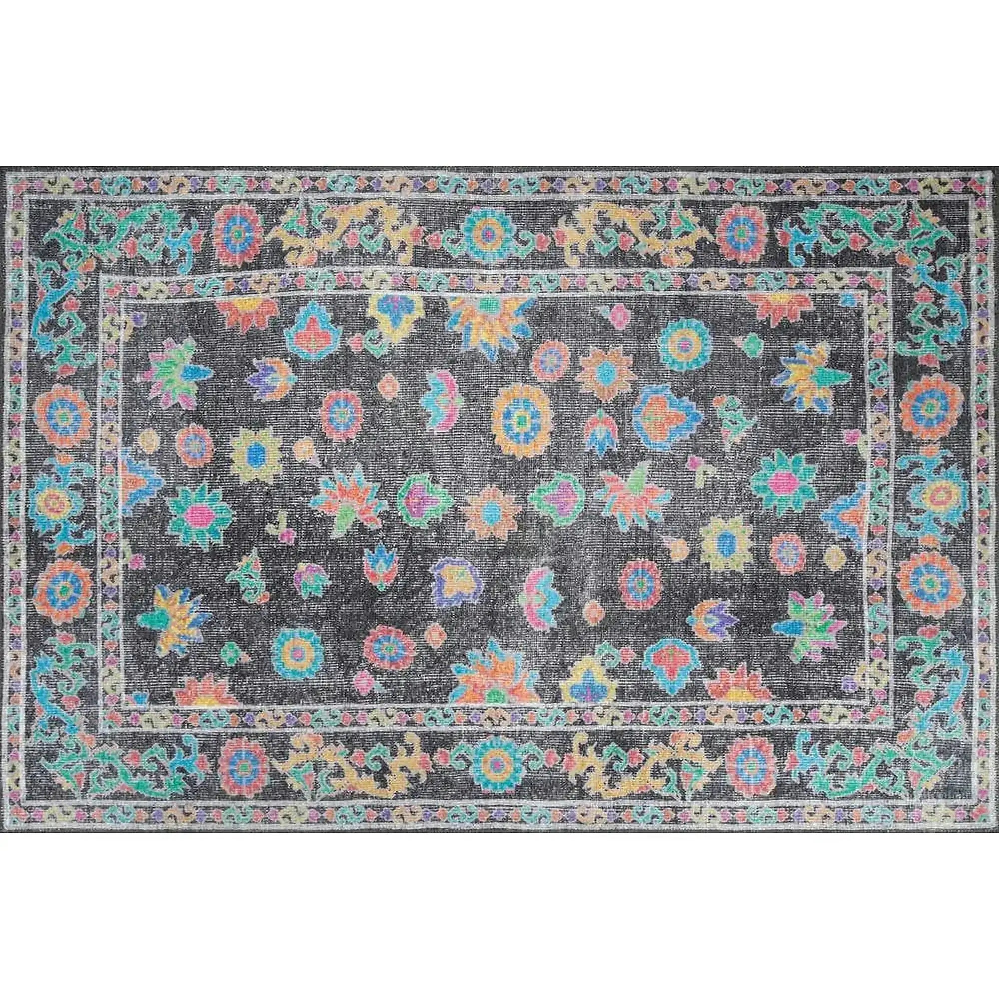 Covor SOUL CHENILLE, 75x150 cm, forma dreptunghiulara, poliester, multicolor, AL 146
