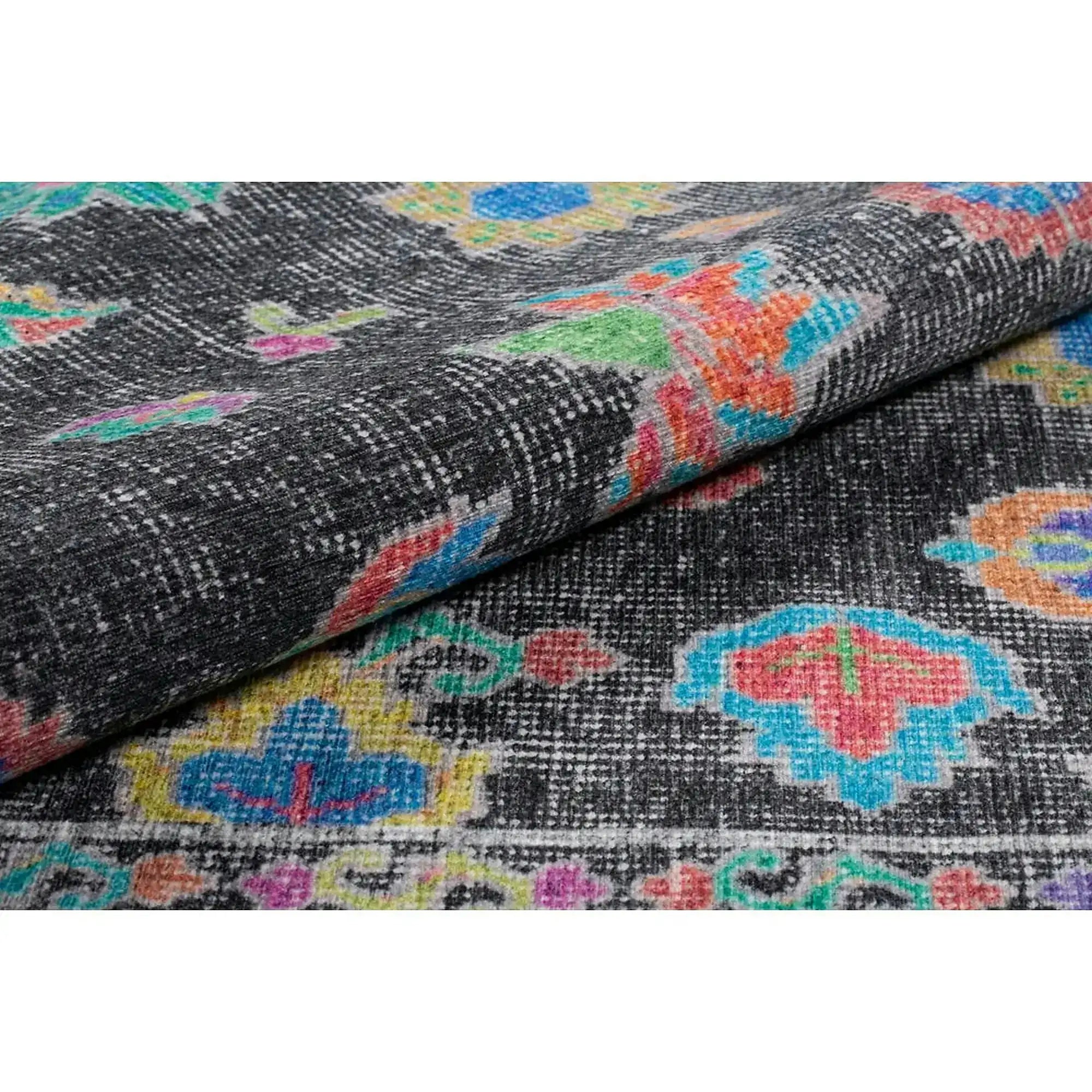 Covor SOUL CHENILLE, 75x150 cm, forma dreptunghiulara, poliester, multicolor, AL 146