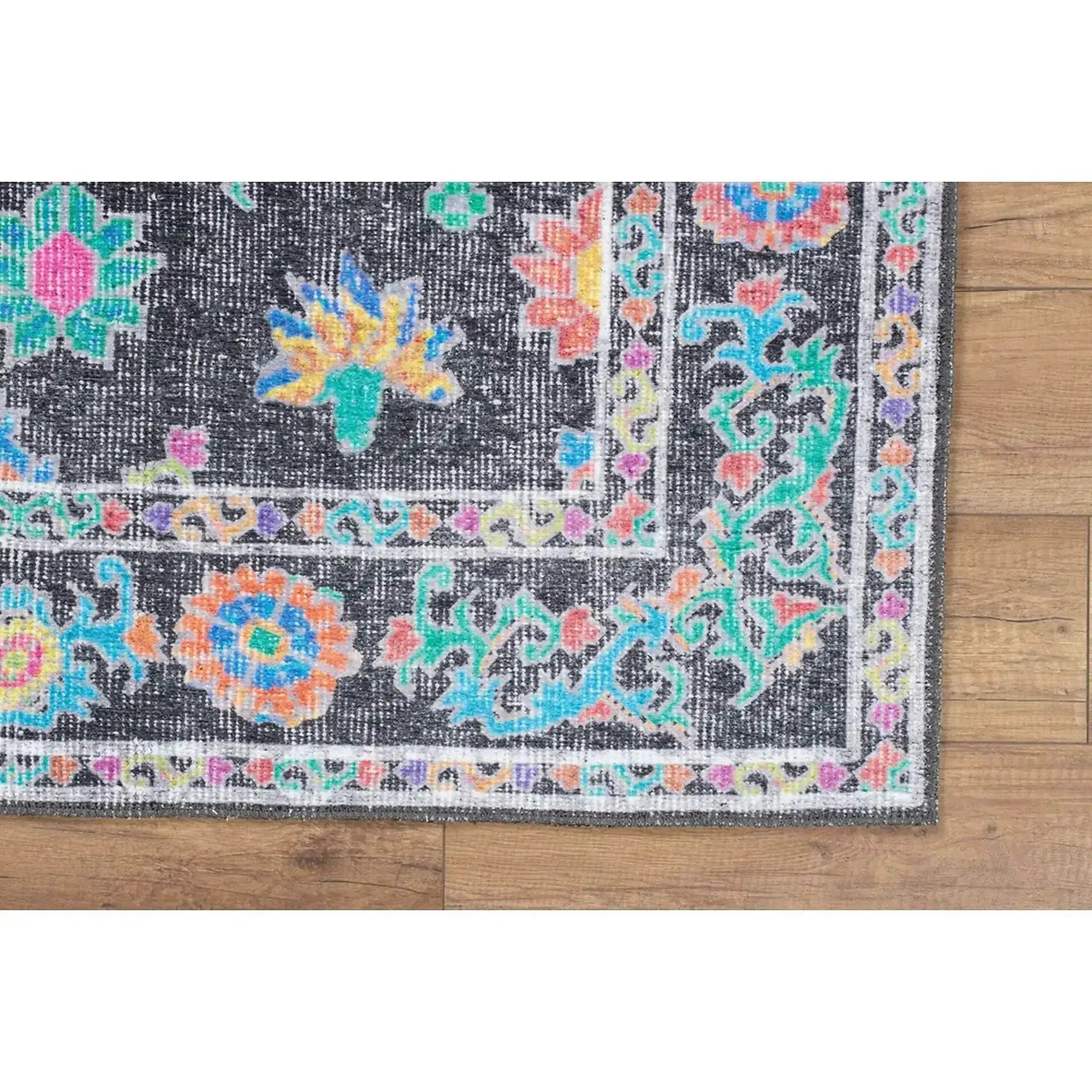Covor SOUL CHENILLE, 75x150 cm, forma dreptunghiulara, poliester, multicolor, AL 146