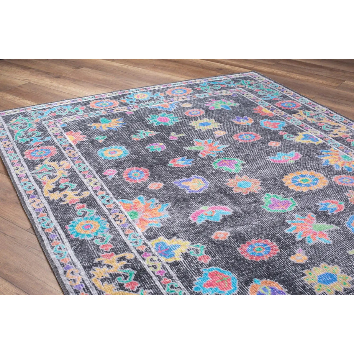 Covor SOUL CHENILLE, 75x150 cm, forma dreptunghiulara, poliester, multicolor, AL 146