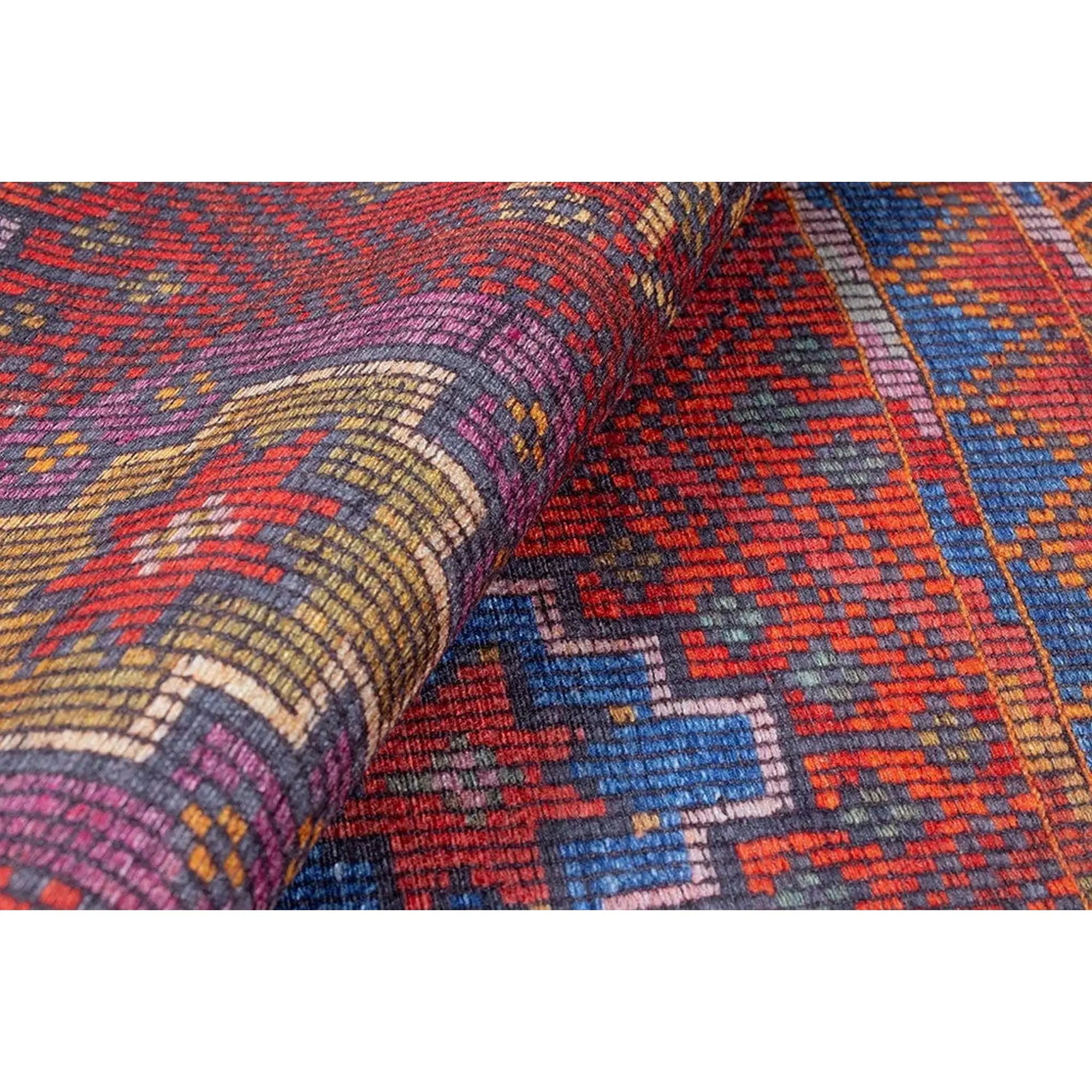 Covor SOUL CHENILLE, 75x150 cm, forma dreptunghiulara, poliester, multicolor, AL 165