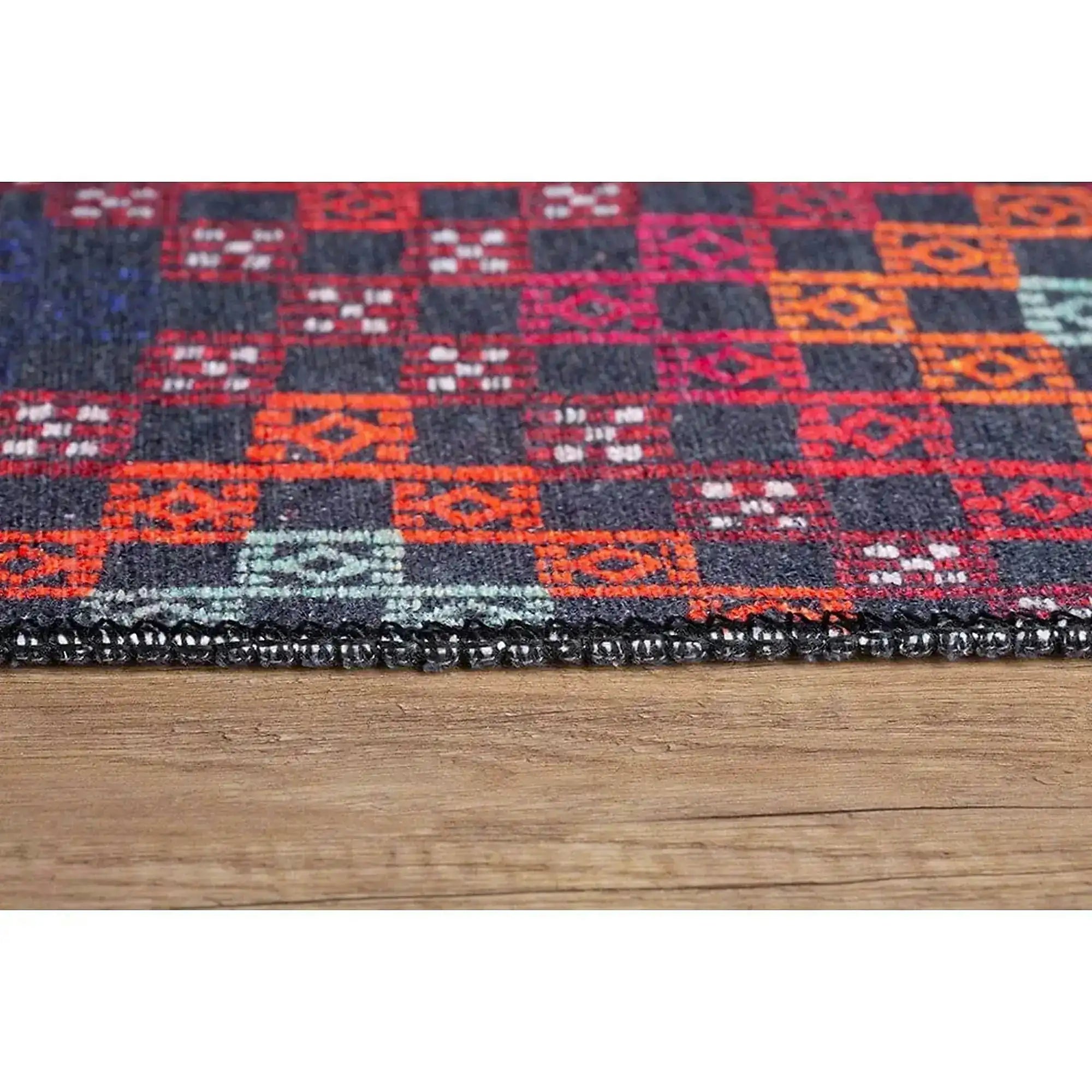 Covor SOUL CHENILLE, 75x150 cm, forma dreptunghiulara, poliester, multicolor, AL 17