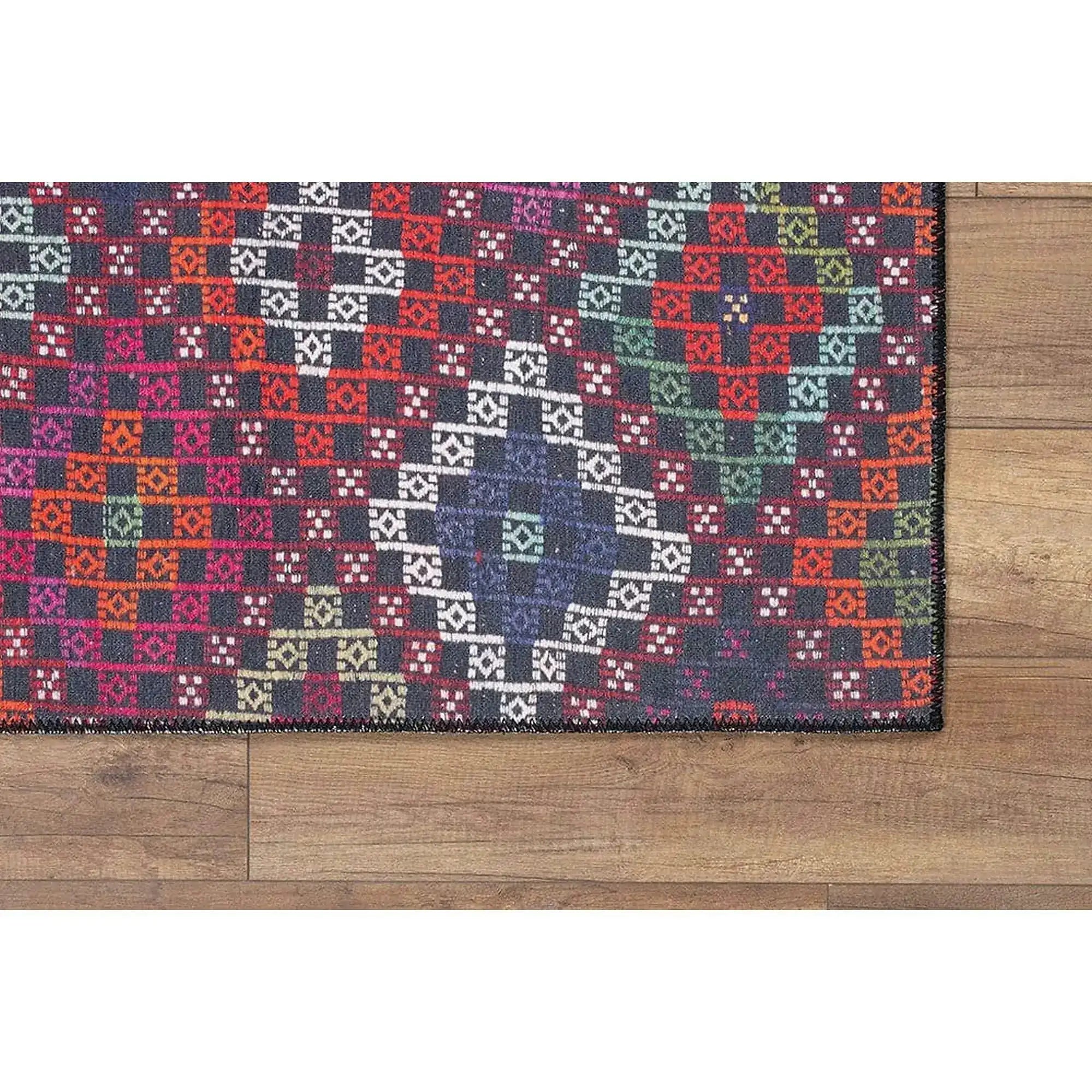 Covor SOUL CHENILLE, 75x150 cm, forma dreptunghiulara, poliester, multicolor, AL 17