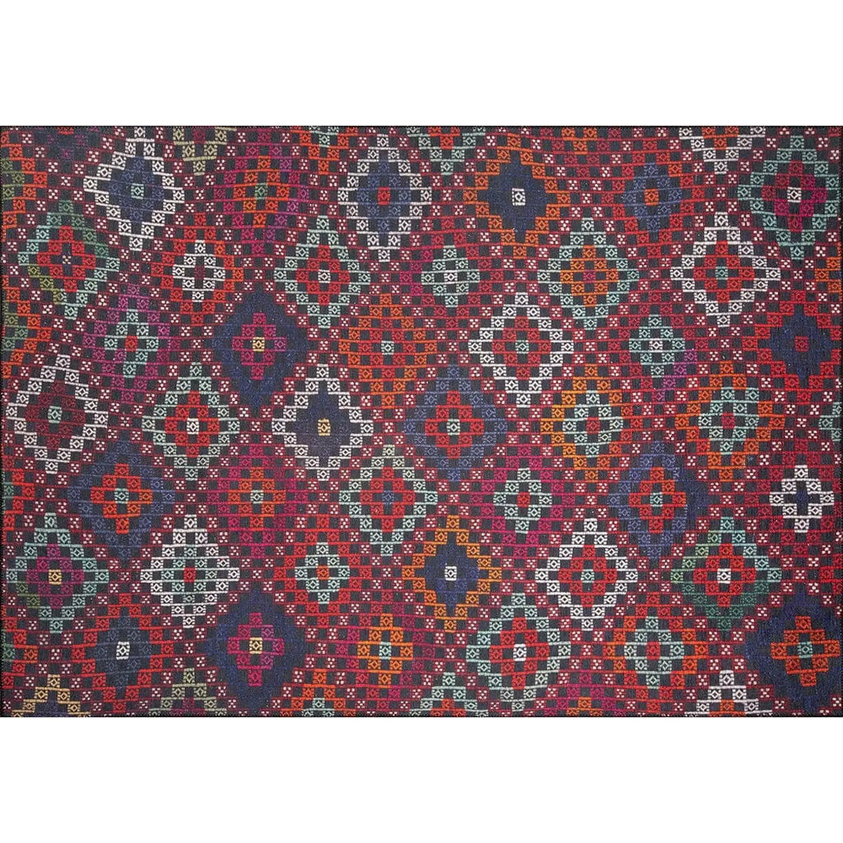 Covor SOUL CHENILLE, 75x150 cm, forma dreptunghiulara, poliester, multicolor, AL 17