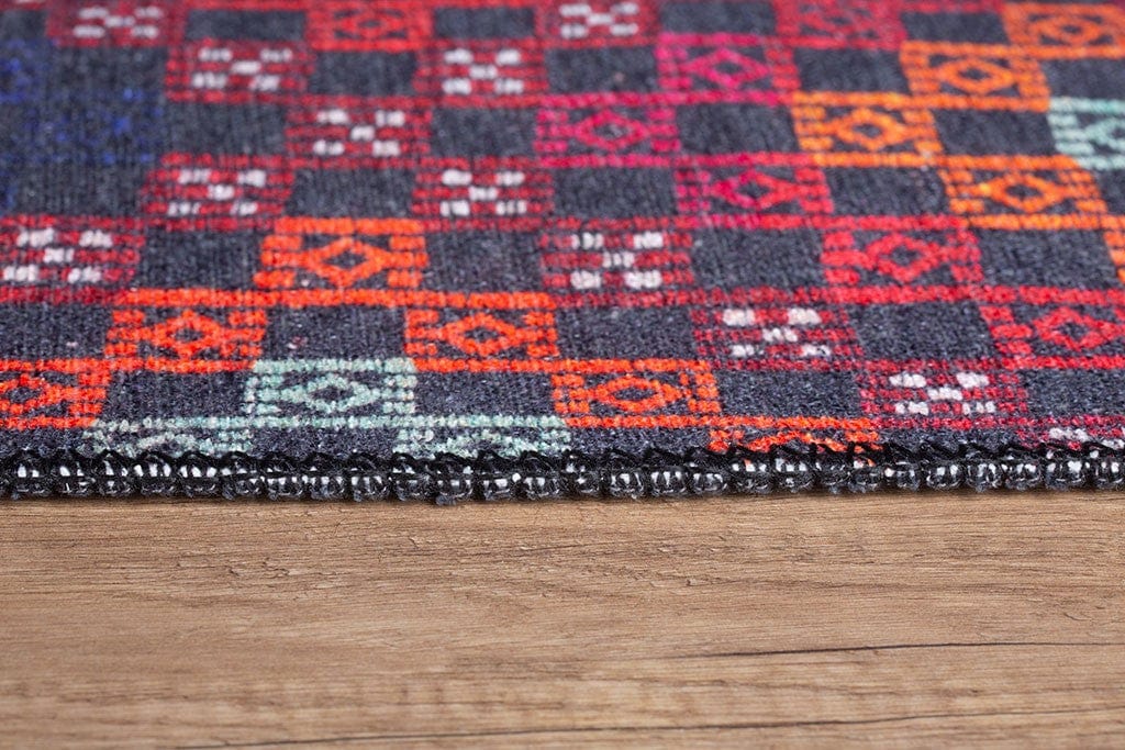 Covor SOUL CHENILLE, 75x150 cm, forma dreptunghiulara, poliester, multicolor, AL 17