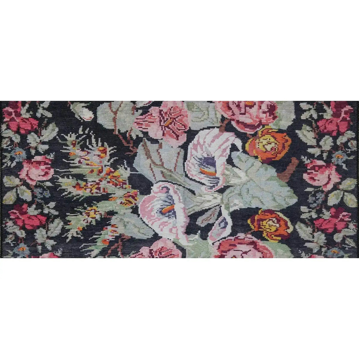 Covor SOUL CHENILLE, 75x150 cm, forma dreptunghiulara, poliester, multicolor, AL 86
