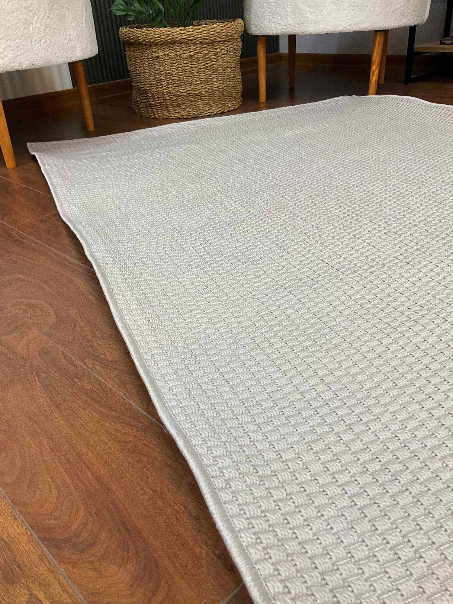 Covor TIMBER SISAL, 80x150 cm, forma dreptunghiulara, polipropilena, crem