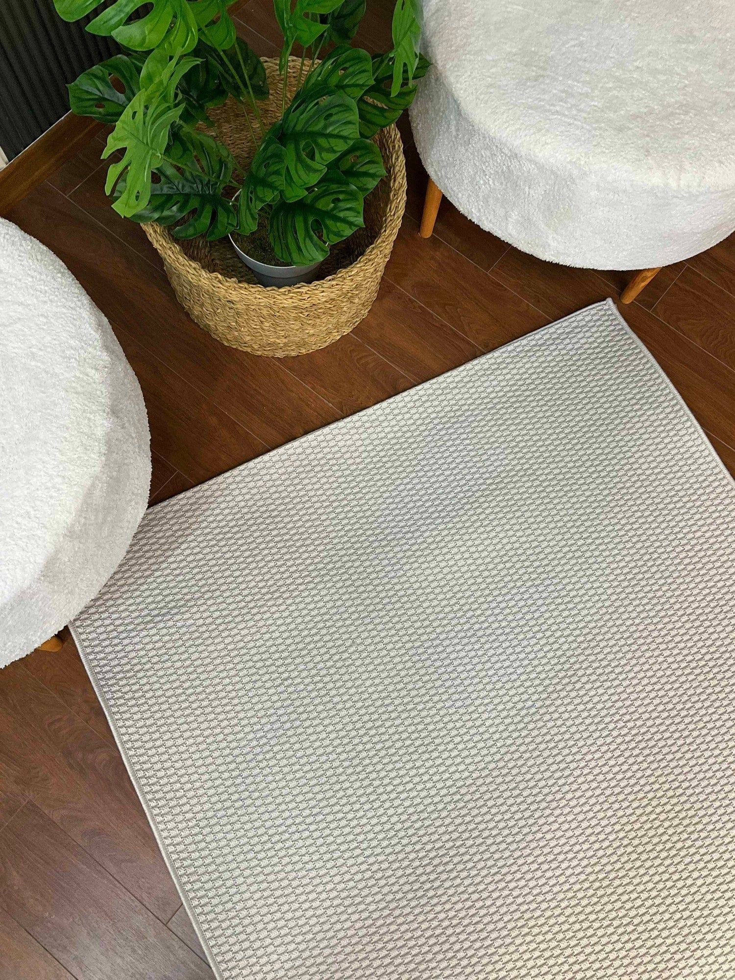 Covor TIMBER SISAL, 80x150 cm, forma dreptunghiulara, polipropilena, crem