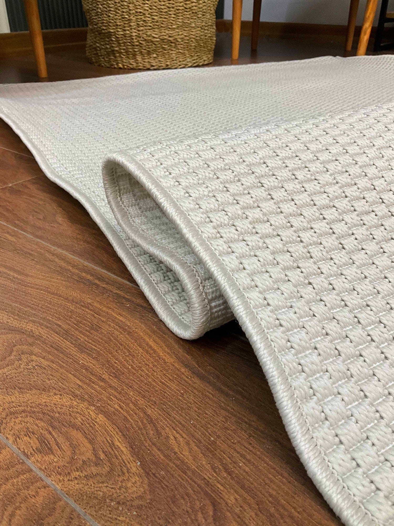 Covor TIMBER SISAL, 80x150 cm, forma dreptunghiulara, polipropilena, crem