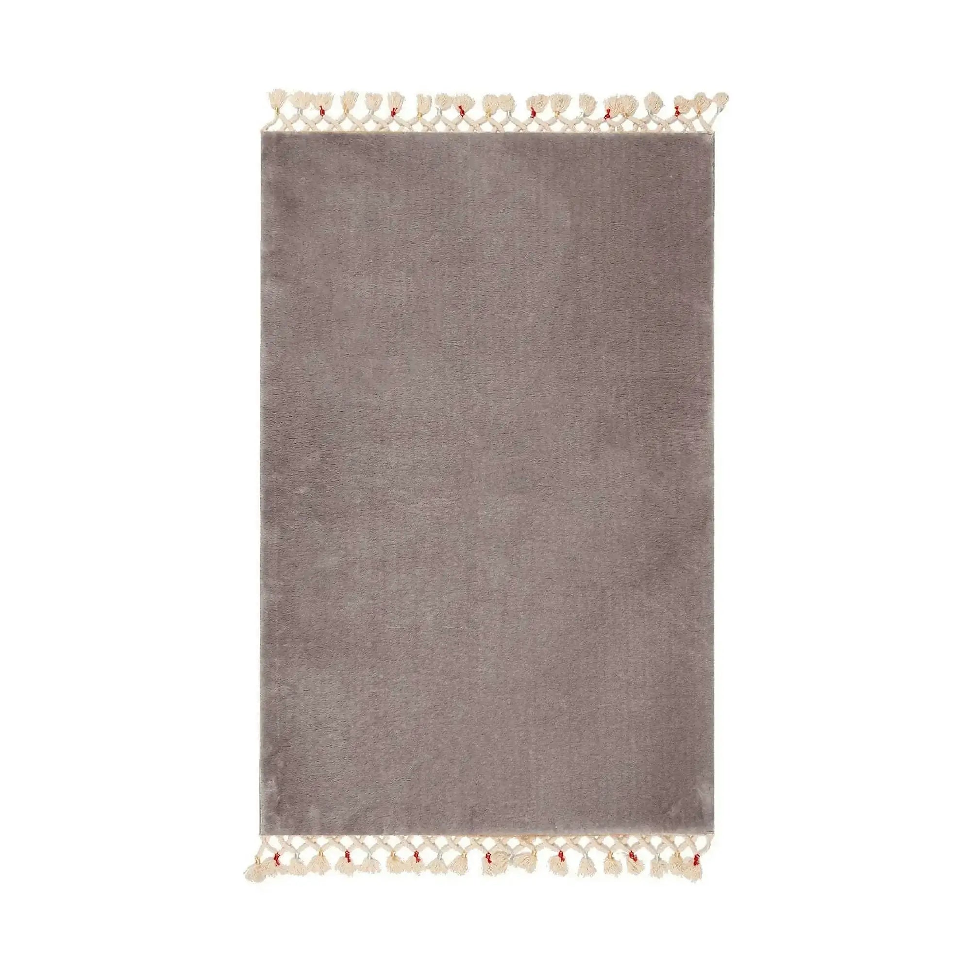 Covoras baie 1620, 50x75 cm, forma dreptunghiulara, acril, gri