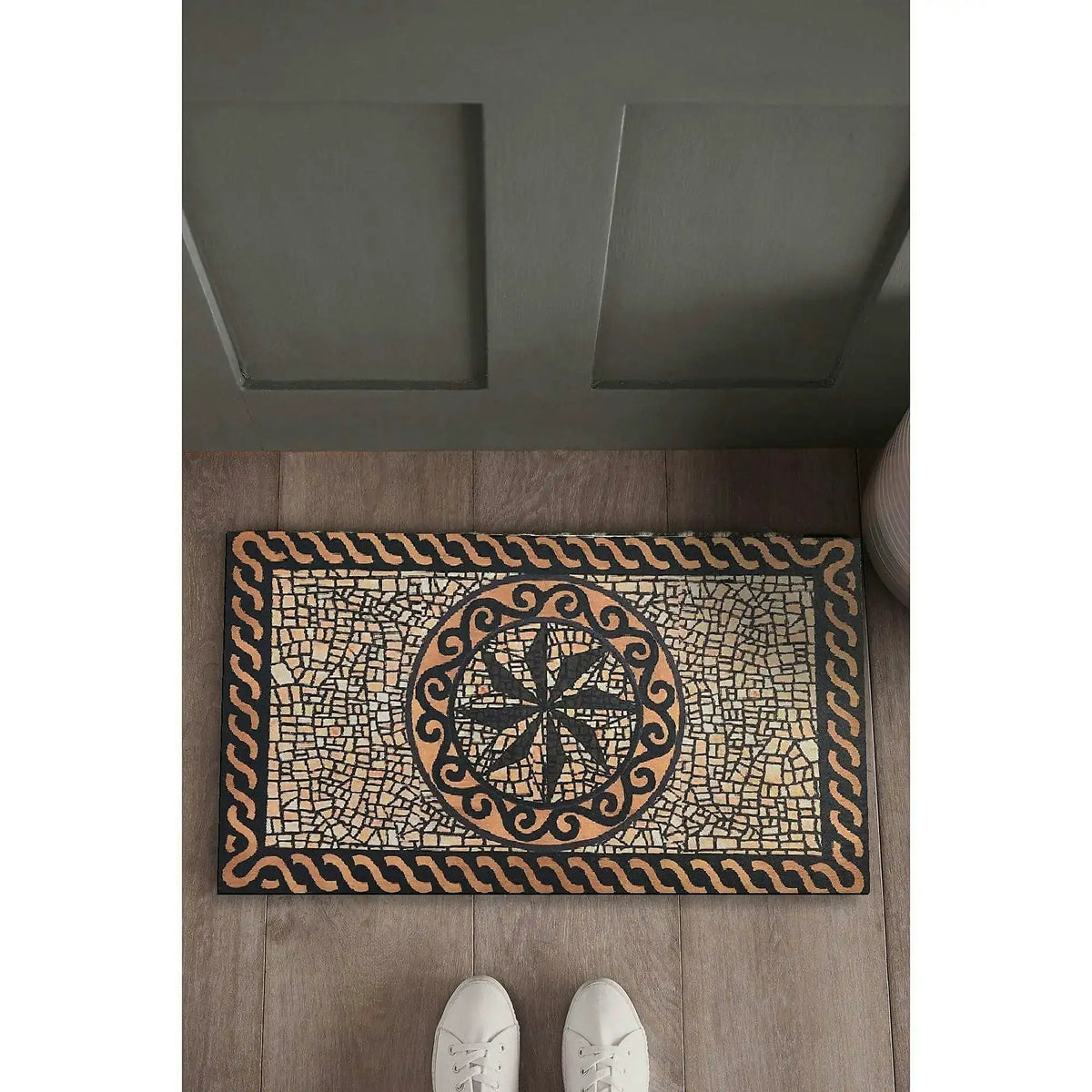 Covoras LOFT, 40x60 cm, forma dreptunghiulara, PVC, maro