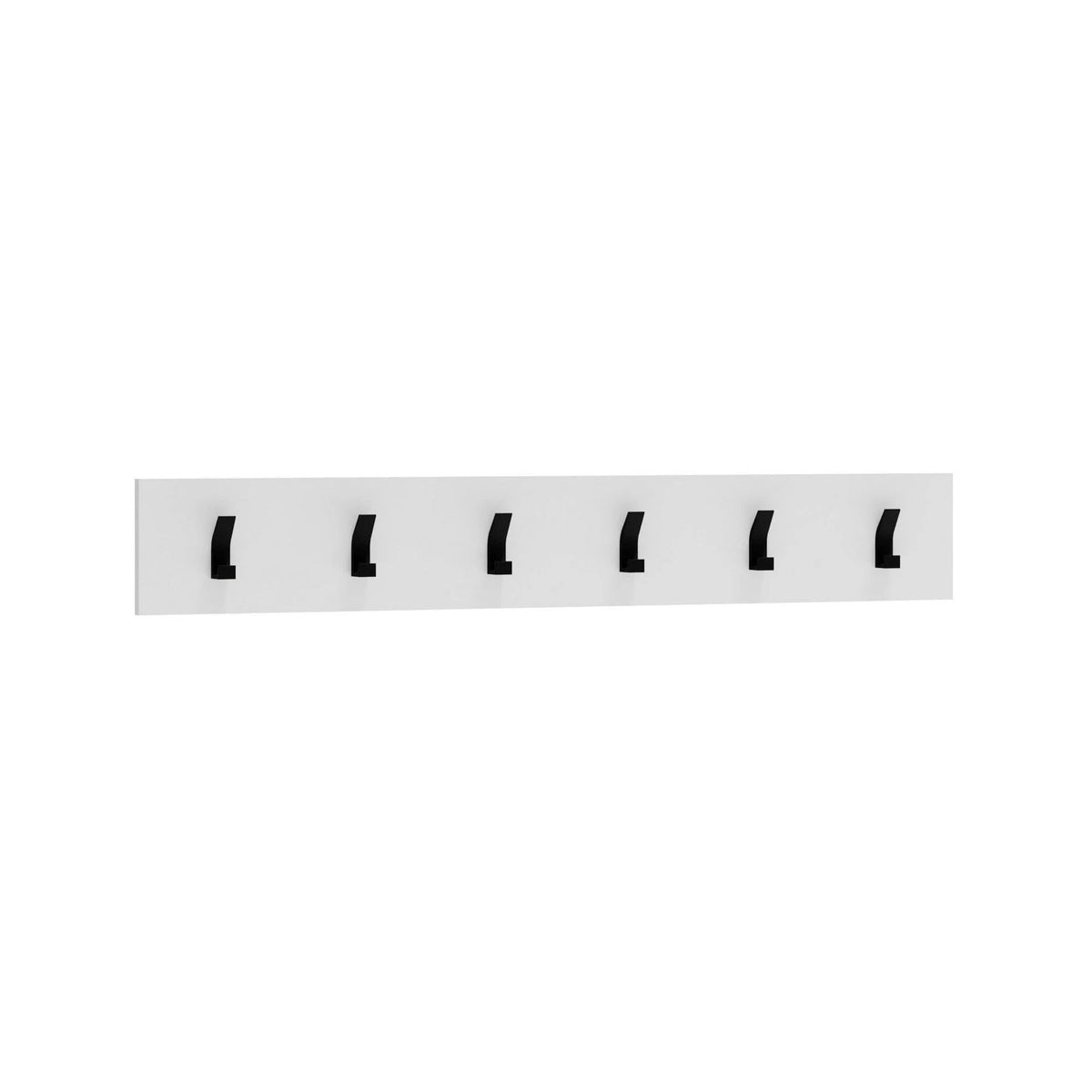 Cuier CLIF W-100, alb, PAL laminat, 100x15 cm