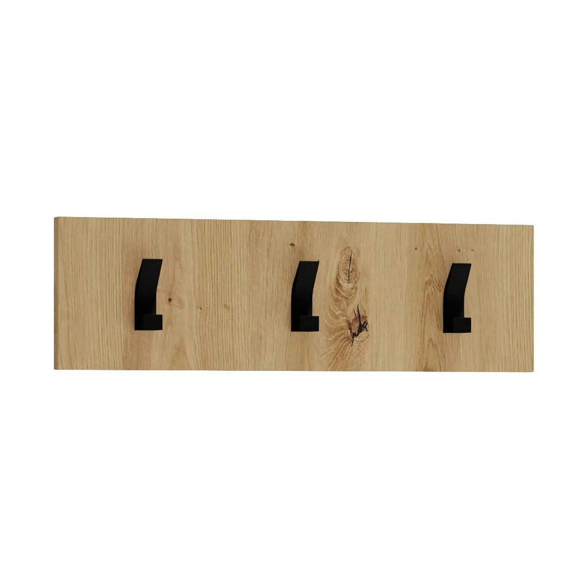 Cuier CLIF W-50, stejar artisan, PAL laminat, 50x15 cm